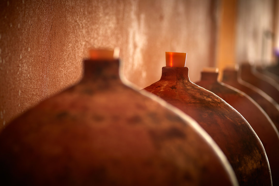 Frédéric Magnien's terra-cotta jars