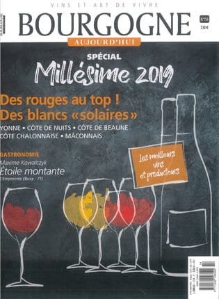 Bourgogne Aujourd'hui N°154 - Spécial Millésime 2019